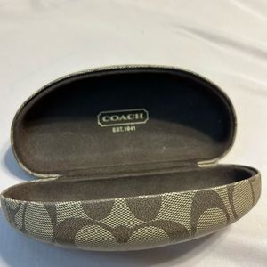 Coach sunglass/glasses case